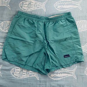 Patagonia Baggies 5 in Turquiose